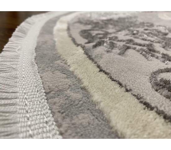 Акриловий килим ROYAL MIRA RA05B , GREY - Висока якість за найкращою ціною в Україні зображення 2.